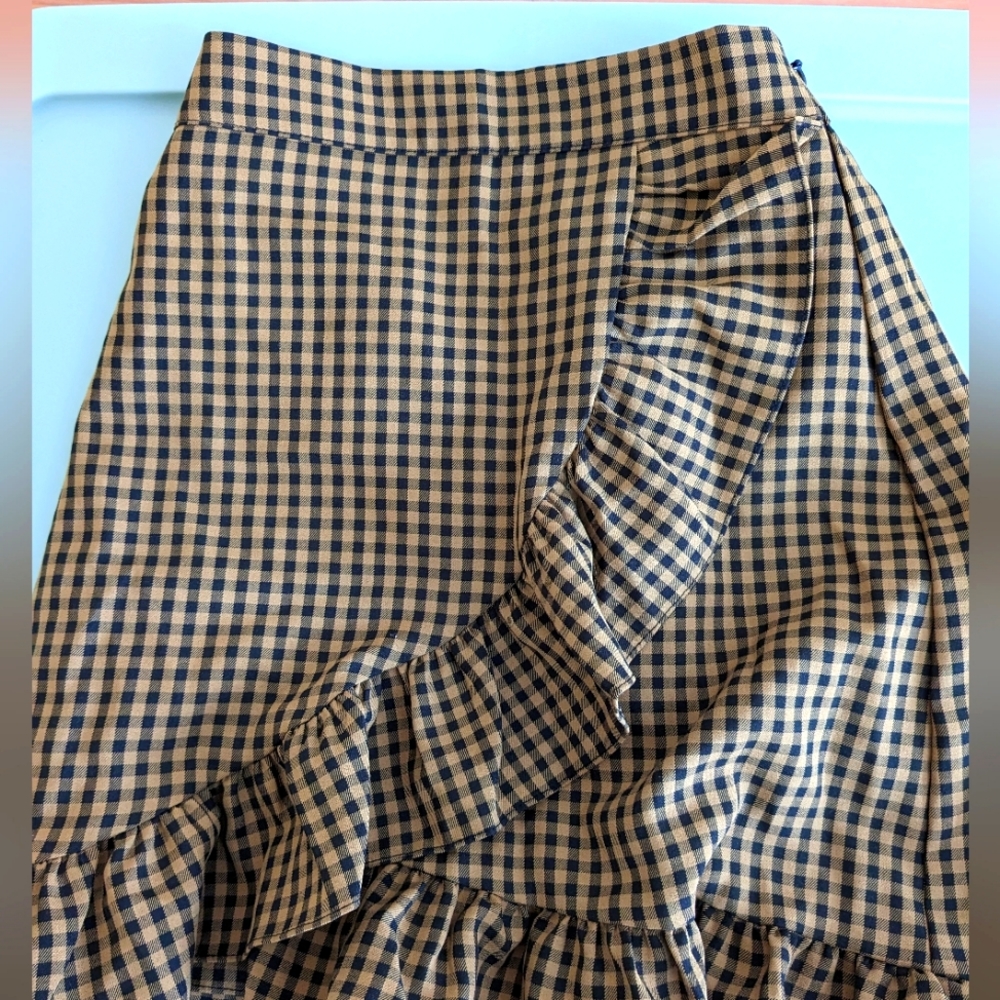 Plaid skirts